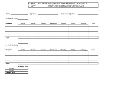 search results   printable weekly timesheet template