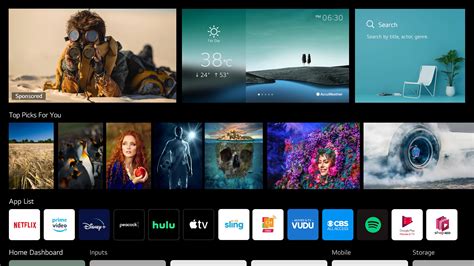 lgs webos  smart tv platform designed   viewers consume