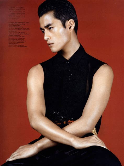 asian models blog editorial zhao lei in vogue homme japan 6 spring 2011
