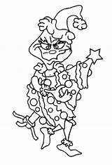 Grinch Coloriage Stole Tempered 101coloring Aplemontbasket sketch template