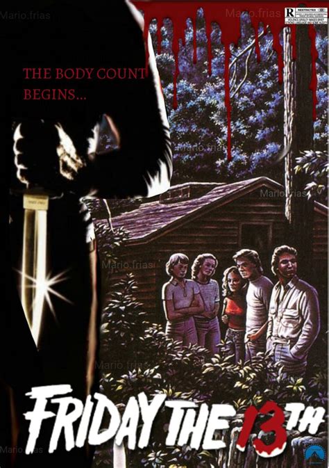 Friday The 13th Horror Movie Poster Slasher Horror Movies Horror Vrogue