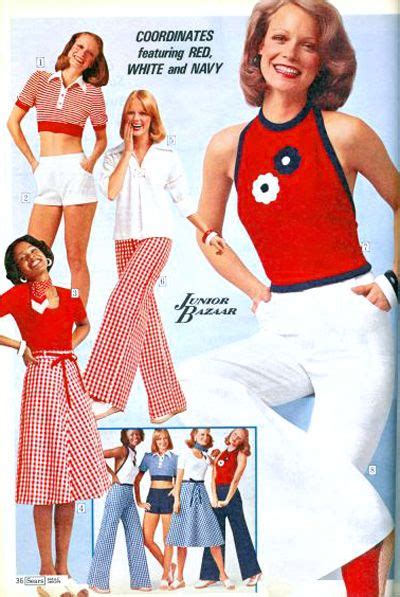 1976 Clothes Had That Bicentennial Theme Red White And