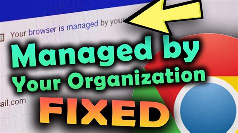 top  ways  remove managed   organization  chrome  windows wwwvrogueco