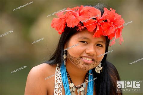 central america panama city embera indian native