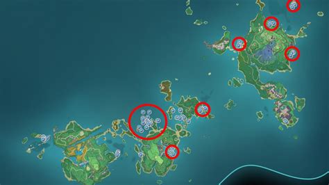 Genshin Impact Inazuma Sea Ganoderma Locations Allgamers