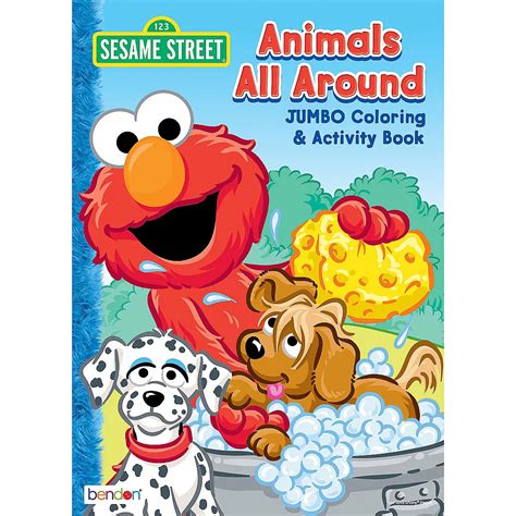 sesame street coloring activity book party city