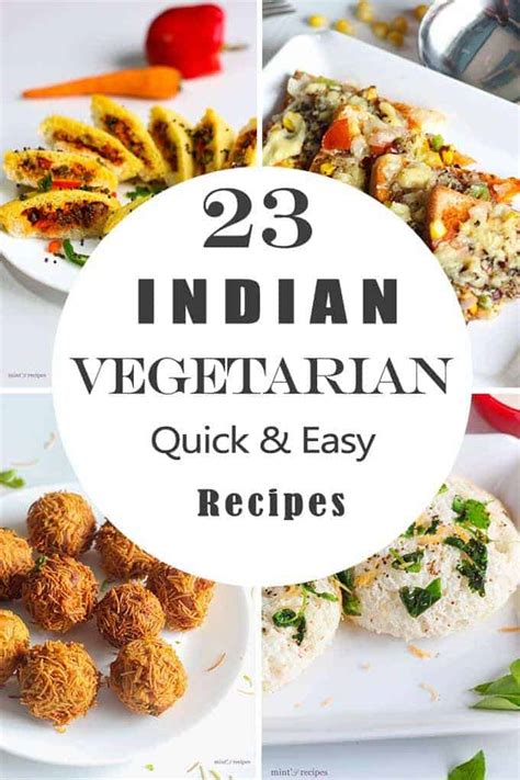 indian vegetarian food recipes breakfast recipes