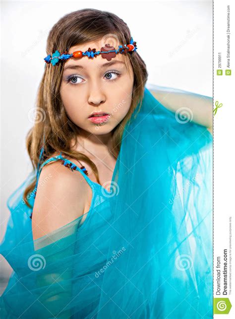 beauty in turquoise stock image image 29799911