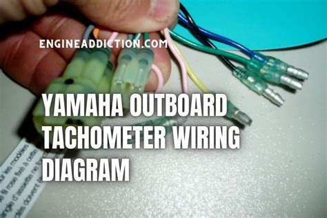 yamaha outboard tachometer wiring diagram   wire