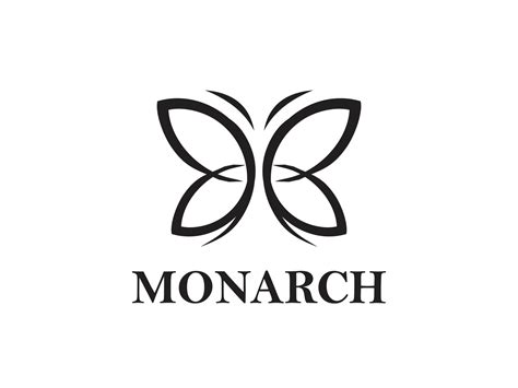 monarch logo vector  templates  zaqilogo  dribbble
