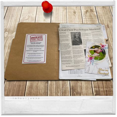 unsolved case files printable  printable world holiday