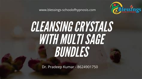 cleansing crystals  multi sage bundles youtube