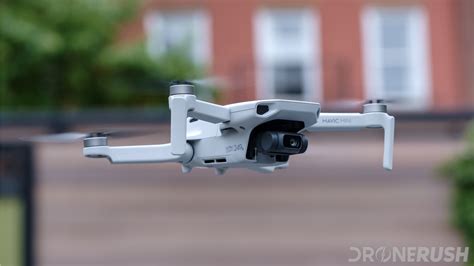 dji mavic mini launch  drone rush