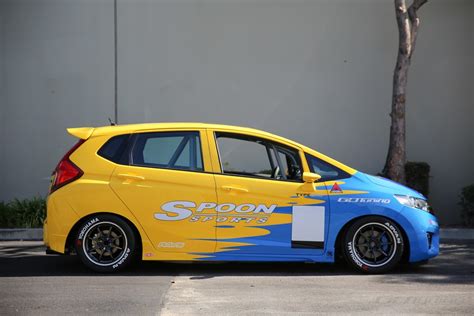 spoon sports usa  fit sema build page  unofficial honda fit forums