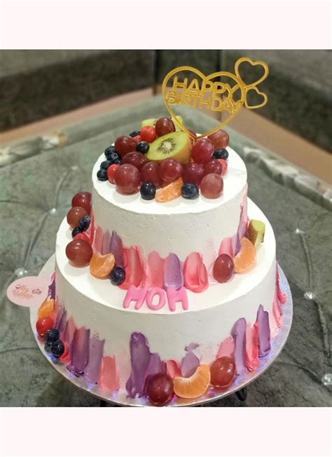 exclusive two tier mix fruit cake my bakers