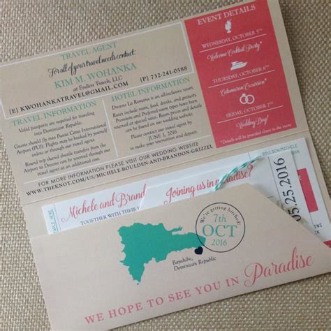 Boarding Pass Invitation And Luggage Tag Rsvp Destination