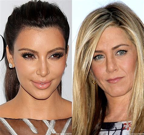 Jennifer Aniston Network Kim Kardashian Gets Compared To Jennifer