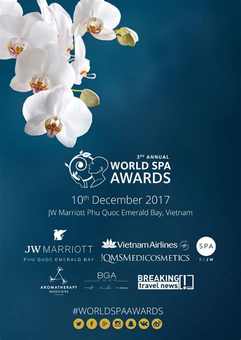2017 gala ceremony world spa awards