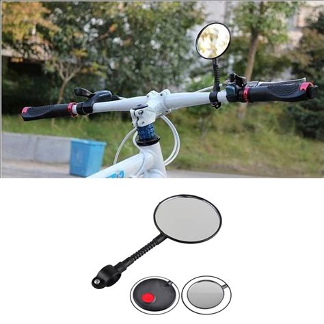 electric bicycle rear view mirrore bike safety glass mirror ajustable bycicle accessories