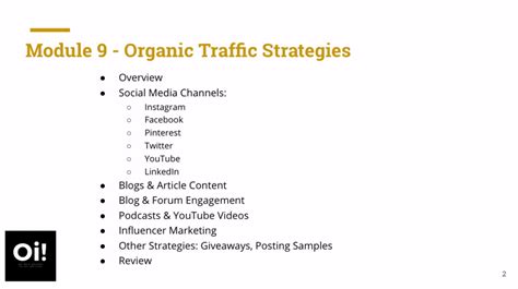 Introduction To Organic Traffic Organic Traffic Secrets · Clicks To