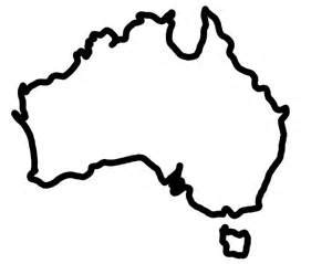 australia map coloring page google twit clipart  clipart