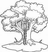 Tree Coloring House Magic Pages Colouring Treehouse Book Printable Drawing Print Kids Biz Books sketch template