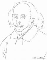 Shakespeare William Coloring Pages Colouring Drawing Para People Hellokids Print Colorear Sheets Escritores Kids Autores Manualidades Color English Projects Book sketch template