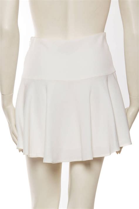dolce and gabbana flirty white mini skirt for sale at 1stdibs