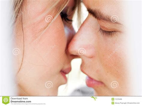 beautiful couple kissing stock image image of caucasian