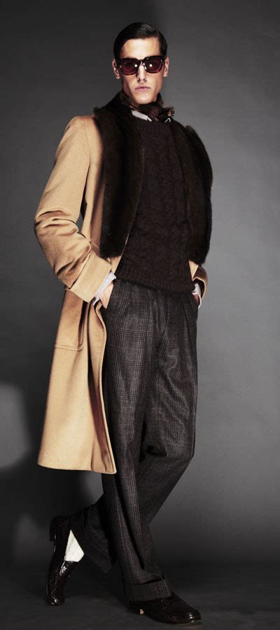 First Look Tom Ford Autumn Winter 2011 Menswear Collection Lookbook
