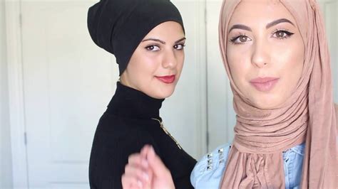 How I Tie My Bun Under Hijab How To Wear Hijab Hijab Tutorial Hijab