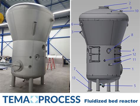 tema fluidized bed reactor tema process