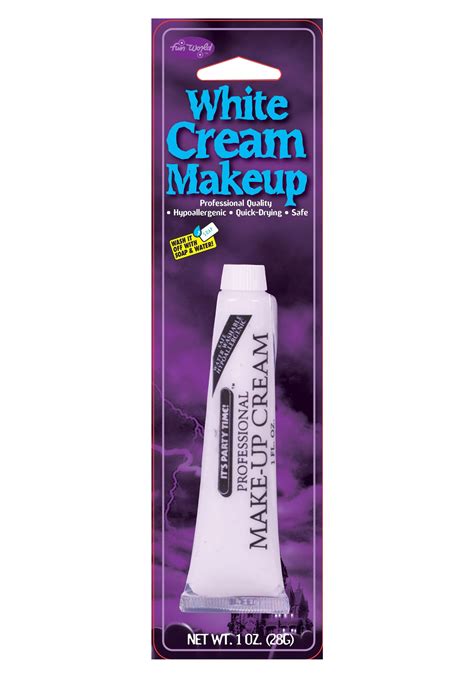 professional cream makeup white
