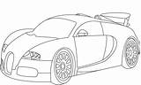 Bugatti Coloring Pages Car Chiron Maserati Printable Color Print Getcolorings Super Veyron Getdrawings Sketch Colorings Template sketch template