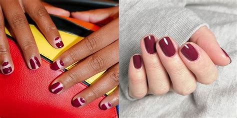 Shop Burgundy Nail Polish Burgundy Red Nail Color