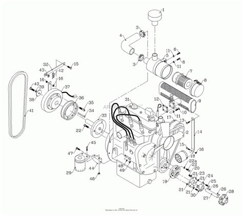 tech gear kubota  injection pump diagram