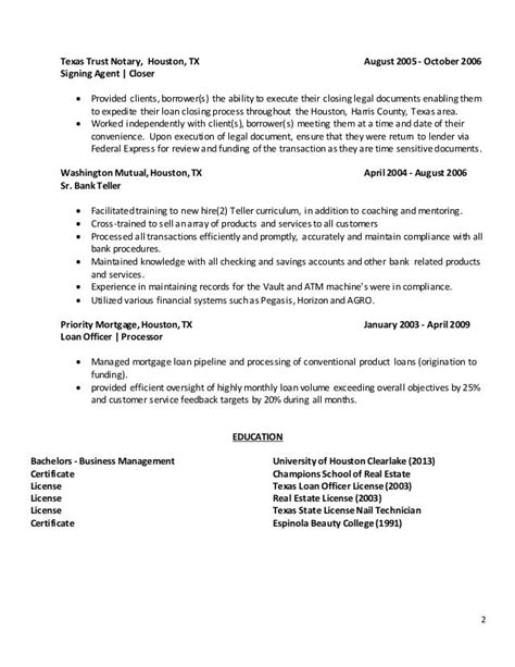 order   writing   notary closer resume