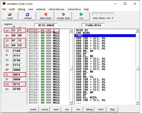 8086 Data Transfer Instructions Assembly Language Programming