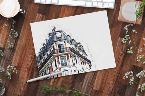 printable coloring page parisian architecture world  printables