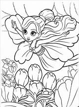 Barbie Thumbelina Flying Bestappsforkids Kidscolouringpages sketch template