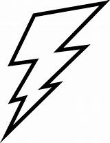 Bolt Lightning Outline Zeus Tattoo Visit Hero Logo sketch template