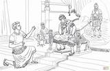 Nebuchadnezzar Kids Interprets Prophet Vbs sketch template