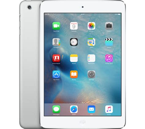 buy apple ipad mini   gb silver  delivery currys