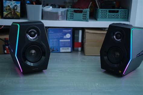 edifier hecate  gaming speakers review overdesigned