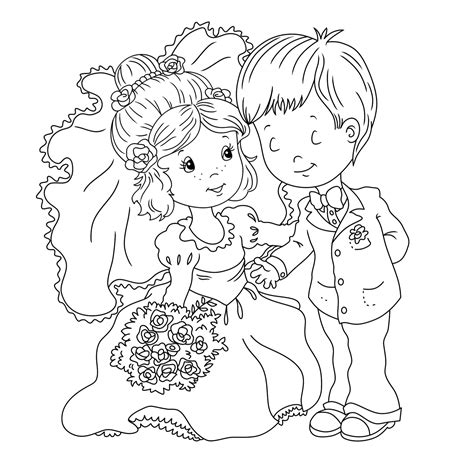 wedding flowers coloring pages coloring pages