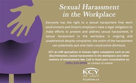 Bill C 65 Sexual Harassment Protections For Government Workplaces
