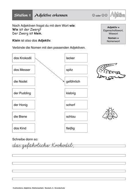grundschule unterrichtsmaterial deutsch grammatik