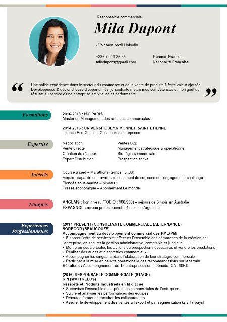 top  des cv les  modernes  design en   telecharger idee