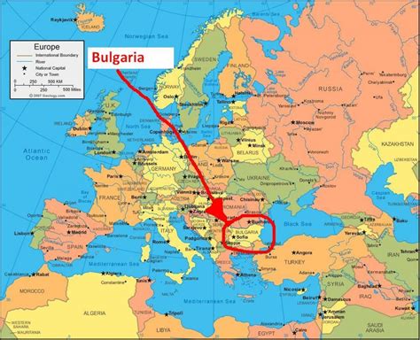 map  bulgaria  surrounding countries map bulgaria surrounding countries eastern europe