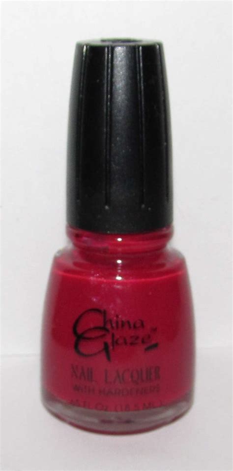 china glaze nail polish bing cherry 27 new